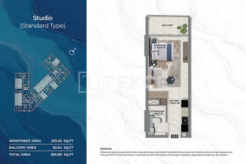 Apartment in Dubai 3 bedrooms, 166 sq.m. № 95182 - photo 8