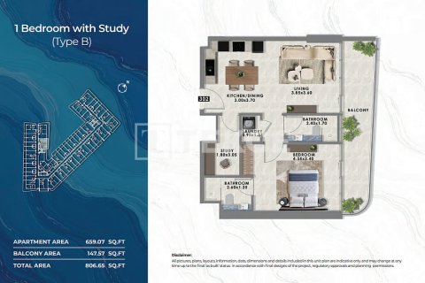 Apartment in Dubai 3 bedrooms, 166 sq.m. № 95182 - photo 10