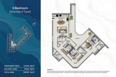 Apartment in Dubai 2 bedrooms, 99 sq.m. № 95181 - photo 15