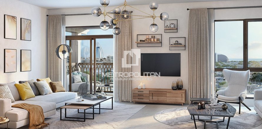 Квартира в Madinat Jumeirah Living, Умм-Сукейм, Дубай, 4 спальни, 245м², № 15668