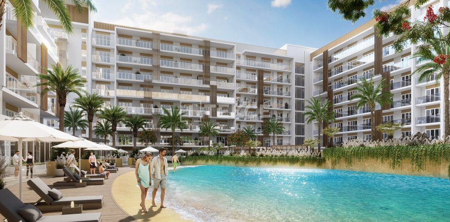 Квартира в Дубай Студио-Сити, Дубай, 2 спальни, 97м², № 90702