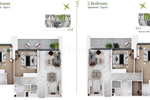 Apartamento en Dubai Sports City, Dubai, 1 dormitorio, 74 m², № 59250 - foto 22