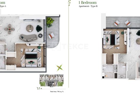 Apartamento en Dubai Sports City, Dubai, 1 dormitorio, 74 m², № 59250 - foto 18