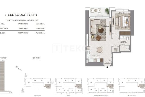 Appartement à Dubai, 3 chambres, 167 m², № 59249 - photo 13