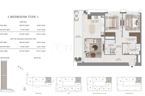Appartement à Dubai, 3 chambres, 167 m², № 59249 - photo 15