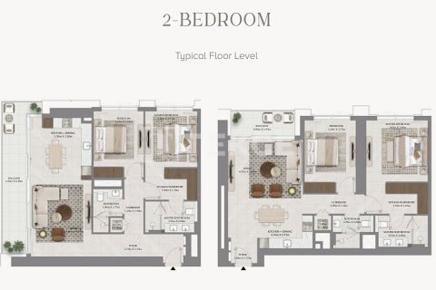 Appartement à Dubai, 3 chambres, 167 m², № 59249 - photo 14