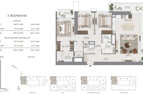 Appartement à Dubai, 3 chambres, 167 m², № 59249 - photo 17