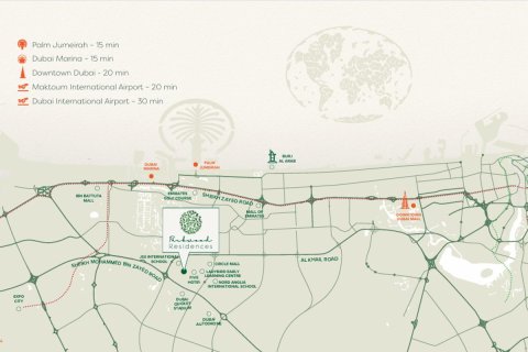 Apartamento en Dubai, 3 dormitorios, 160.1 m², № 17194 - foto 3