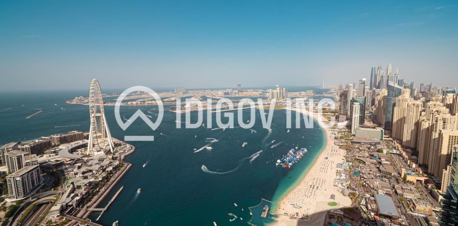 Квартира в The Address Jumeirah Resort and Spa, Джумейра Бич Резиденс, Дубай, 2 спальни, 138м², № 38169