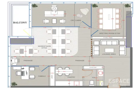 Office in Jumeirah Lake Towers, Dubai 116 sq.m. № 71252 - photo 11