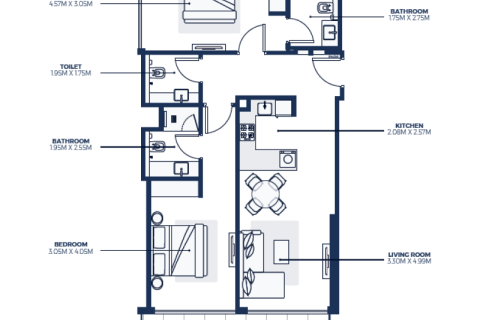 Apartamento en Dubai Healthcare City, Dubai, estudio, 31 m², № 92572 - foto 6