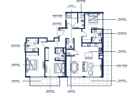 Apartamento en Dubai Healthcare City, Dubai, estudio, 31 m², № 92572 - foto 7