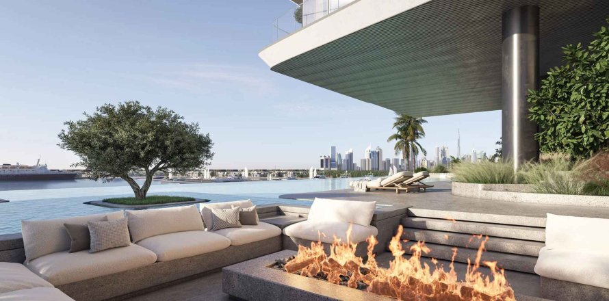 Appartement à IL Vento à Maritime City, Dubai, 2 chambres, 121.83 m², № 70050