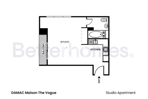 Apartment in Business Bay, Dubai 48 sq.m. № 21259 - photo 27