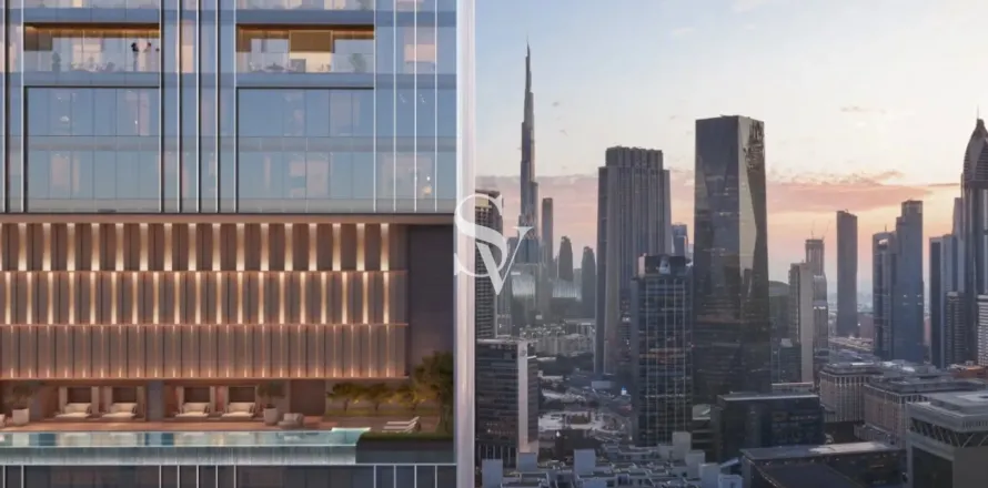 Appartement à Jumeirah Residences Emirates Towers à DIFC, Dubai, 2 chambres, 108 m², № 68754