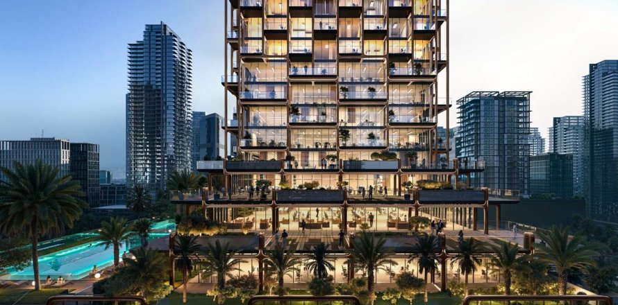 Appartement à Meydan, Dubai, 2 chambres, 128.8 m², № 96153