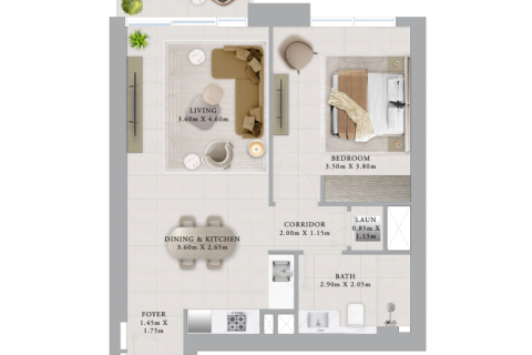 Apartment in Dubai Creek Harbour (The Lagoons), Dubai 1 bedroom, 70 sq.m. № 92669 - photo 5