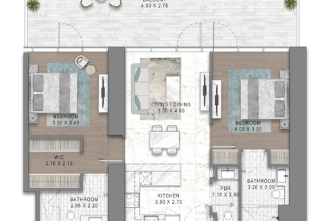 Apartment in Sheikh Zayed Road, Dubai 1 bedroom, 37 sq.m. № 92661 - photo 4