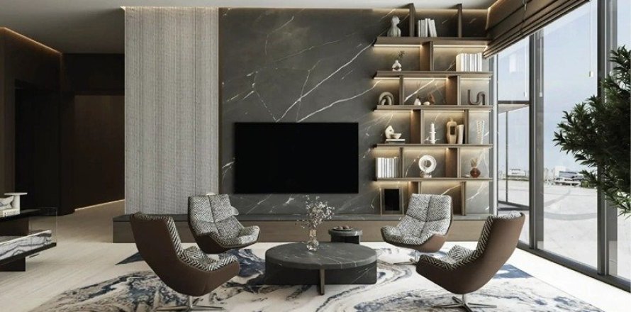 Apartment in MARRIOTT RESIDENCES in Business Bay, Dubai 3 bedrooms, 164 sq.m. № 97358