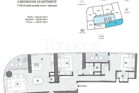 Penthouse à Dubai Marina, Dubai, 6 chambres, 1505 m², № 8514 - photo 27