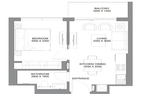 Apartment in Dubai 1 bedroom, 46.36 sq.m. № 120811 - photo 9