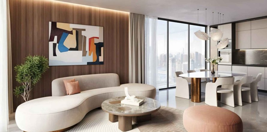 Квартира в HELVETIA в Джумейра Вилладж Серкл, Дубай, 3 спальни, 152.5м², № 31224