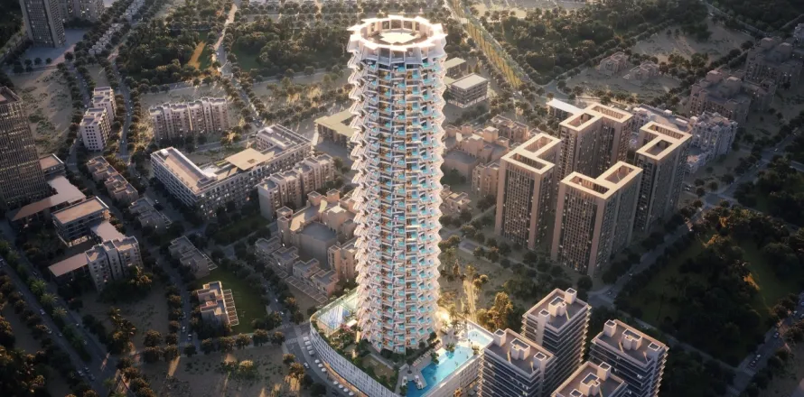 Квартира в Джумейра Вилладж Серкл, Дубай, студия, 74м², № 88807