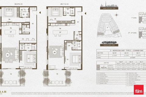 Купить квартиру в Дубае: 2 спальни, 160.3м², № 94940 - фото 14