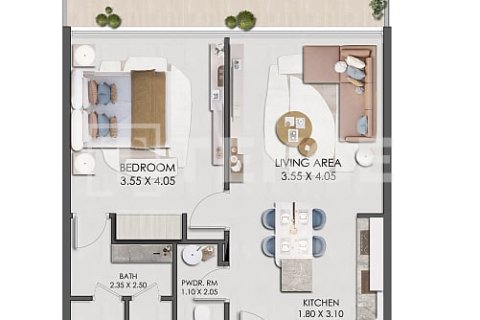 Купить квартиру в Джумейра Вилладж Серкл, Дубай: 1 спальня, 63м², № 83824 - фото 16