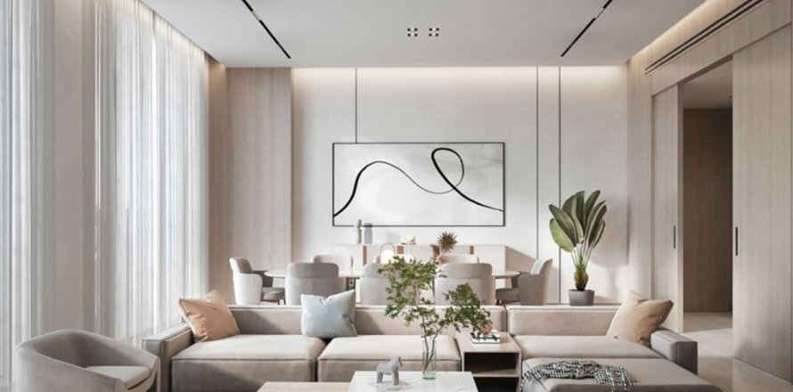 Квартира в Дубае, 1 спальня, 77.6м², № 99495