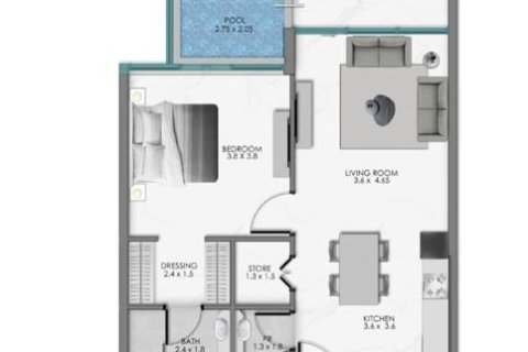 Apartment in Ocean Bay by SD in Dubai 1 bedroom № 103898 - photo 10