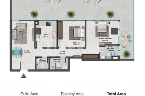 Apartment in Jumeirah Village Circle, Dubai 2 bedrooms, 123 sq.m. № 91092 - photo 20