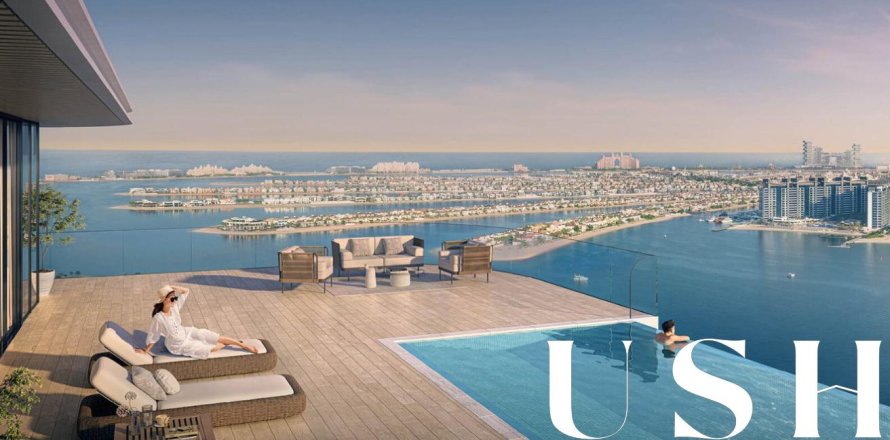 Appartement à EMAAR Beachfront, Dubai Harbour, Dubai, 3 chambres, 166 m², № 39432