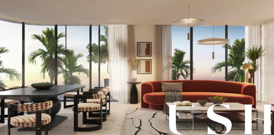 Квартира в EMAAR Beachfront, Dubai Harbour, Дубай, 2 спальни, 128м², № 39431
