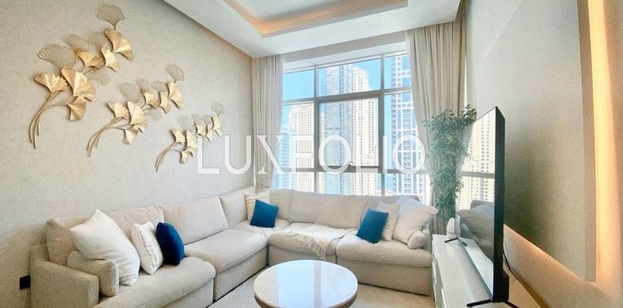 Квартира в Marina View, Дубай Марина, Дубай, 2 спальни, 89м², № 46199