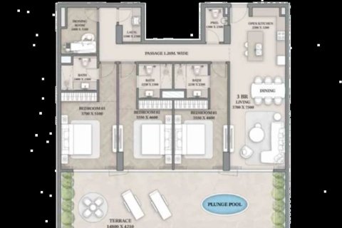 Apartment in Dubai 1 bedroom, 84 sq.m. № 103484 - photo 5