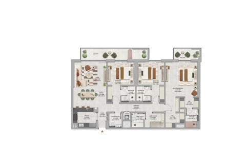 Apartment in Dubai Land, Dubai 1 bedroom, 84 sq.m. № 103487 - photo 4