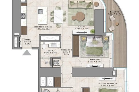 Apartment in Business Bay, Dubai 1 bedroom, 73 sq.m. № 103443 - photo 4