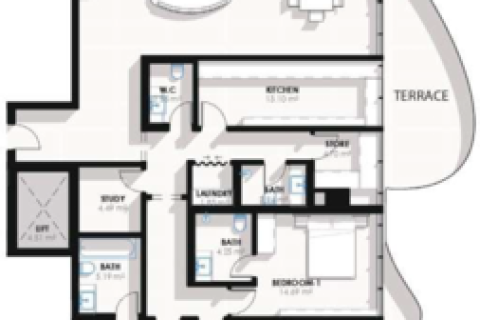 Apartment in Meydan, Dubai 1 bedroom, 84 sq.m. № 103441 - photo 14