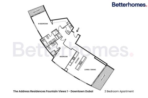 Apartment in Downtown Dubai (Downtown Burj Dubai), Dubai 2 bedrooms, 135 sq.m. № 22799 - photo 10
