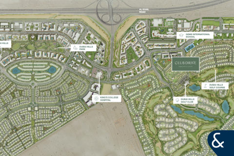 Apartamento en Dubai Hills Estate, Dubai, 2 dormitorios, 101 m², № 78736 - foto 9