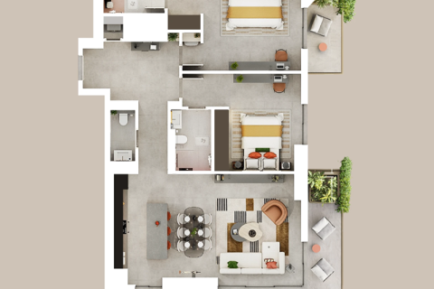 Apartment in Dubai Land, Dubai 1 bedroom, 83 sq.m. № 92260 - photo 15