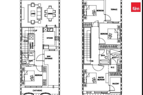 Villa à Dubai, 4 chambres, 144 m², № 10186 - photo 10