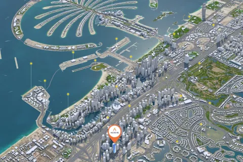 Apartment in Jumeirah Lake Towers, Dubai 40 sq.m. № 48737 - photo 2