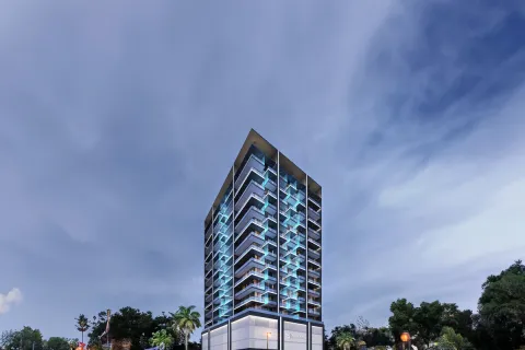Купить квартиру в Джумейра Вилладж Серкл, Дубай: 34м², № 48727 - фото 1
