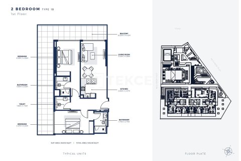 Appartement à Dubai, 2 chambres, 145 m², № 89851 - photo 27
