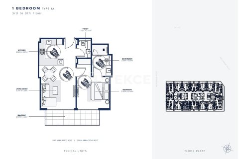 Appartement à Dubai, 2 chambres, 145 m², № 89851 - photo 23