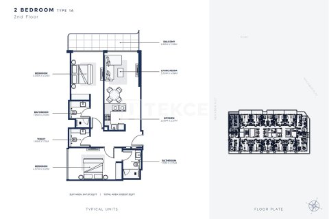 Appartement à Dubai, 2 chambres, 145 m², № 89851 - photo 26