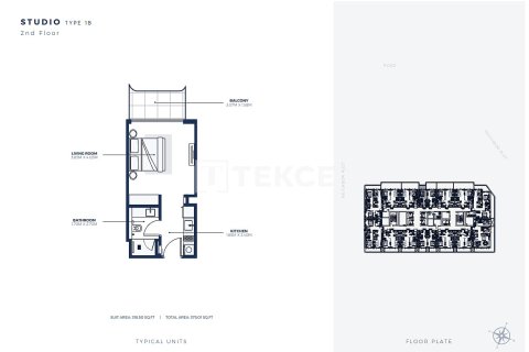 Appartement à Dubai, 2 chambres, 145 m², № 89851 - photo 21