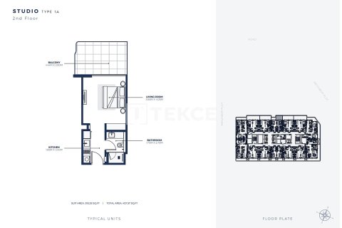 Appartement à Dubai, 2 chambres, 145 m², № 89851 - photo 20
